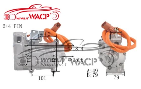 SHS27M4230 مضغوط مكيف الهواء للسيارات لـ هوندا مناسب لـ Vezel GP5 1.5 هجين WXHB060