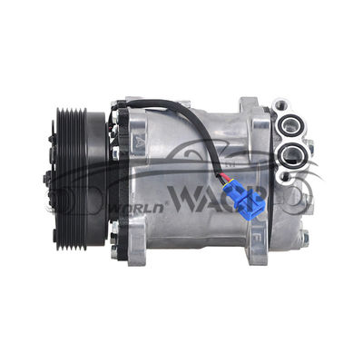 ضاغط مكيف هواء السيارة 7H15 6PK 12V 7H0820805D لـ VW Multivan T5 Mk WXVW041