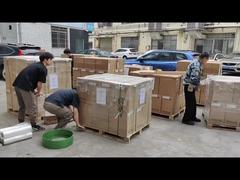 عملية تغليف وتسليم مستودعات مصنعي ضواغط تكييف السيارات