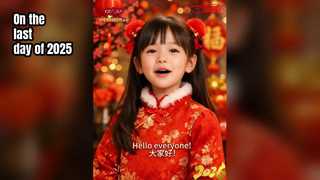 في اليوم الأخير من عام 2025، أتمنى لكم سنة جديدة سعيدة وكل التوفيق. سنة جديدة سعيدة
